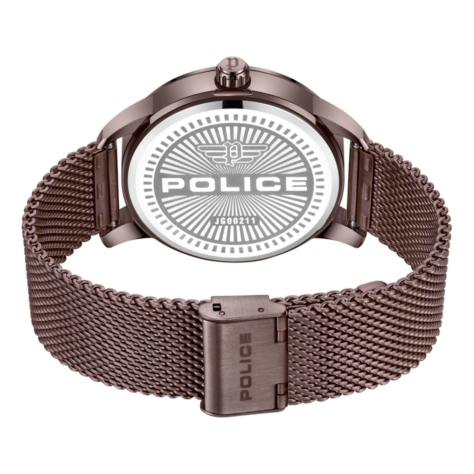 Reloj Police PEWJG0021103 Hombre Analogico Cuarzo con Correa de Acero inoxidable