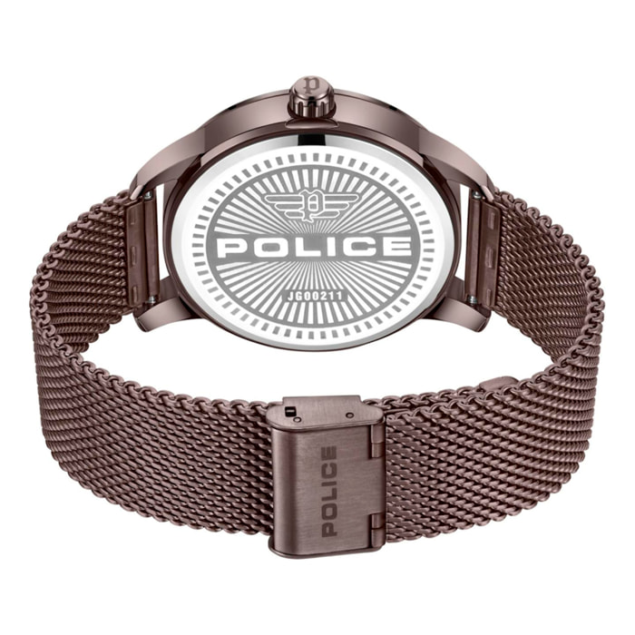 Reloj Police PEWJG0021103 Hombre Analogico Cuarzo con Correa de Acero inoxidable