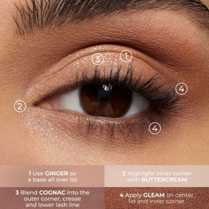 Caviar Eye Shadow Quad - GING BLOOM4X1,5G