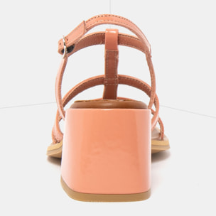 Sandalias con tacón 2011 NAPPA SHINNY FLAMINGO / VERONA color Flamingo