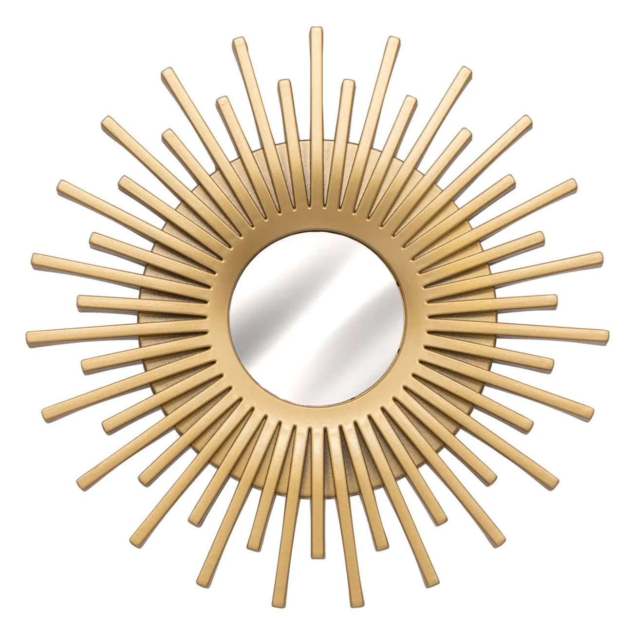 Lot de 3 miroirs "Amed" D25cm or