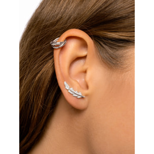 Pendientes Feather Sparks Plata