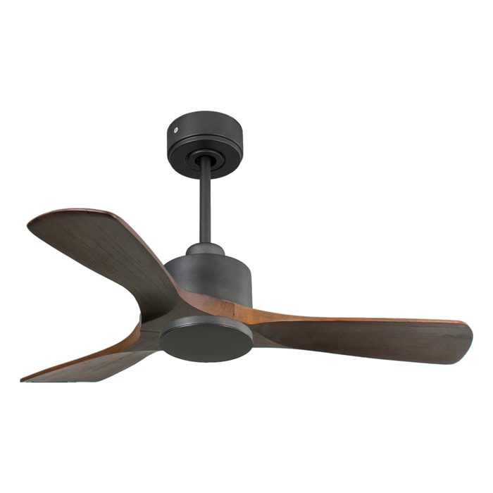 Ventilateur de plafond Réversible  Thermostat Wifi Moteur à courant continu Toits en pente Télécommande Hypersilence Mémoire