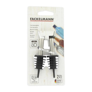 Lot de 4 becs verseurs pour bouteille Fackelmann