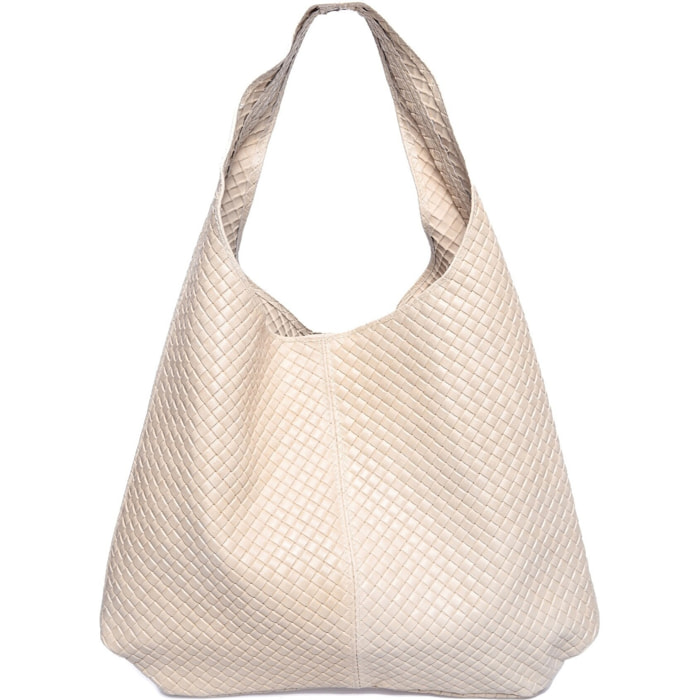 Shopper Anna Luchini Beige