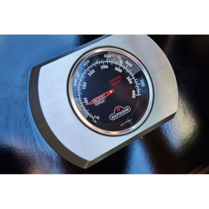 Barbecue gaz NAPOLEON Rogue  RB425RSBPK-2-FR-R noir 5 bruleurs sur chariot,  60x45 cm