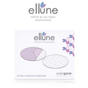 Gel pads PAINGONE Ellune gel pads x6 autocollant rechange