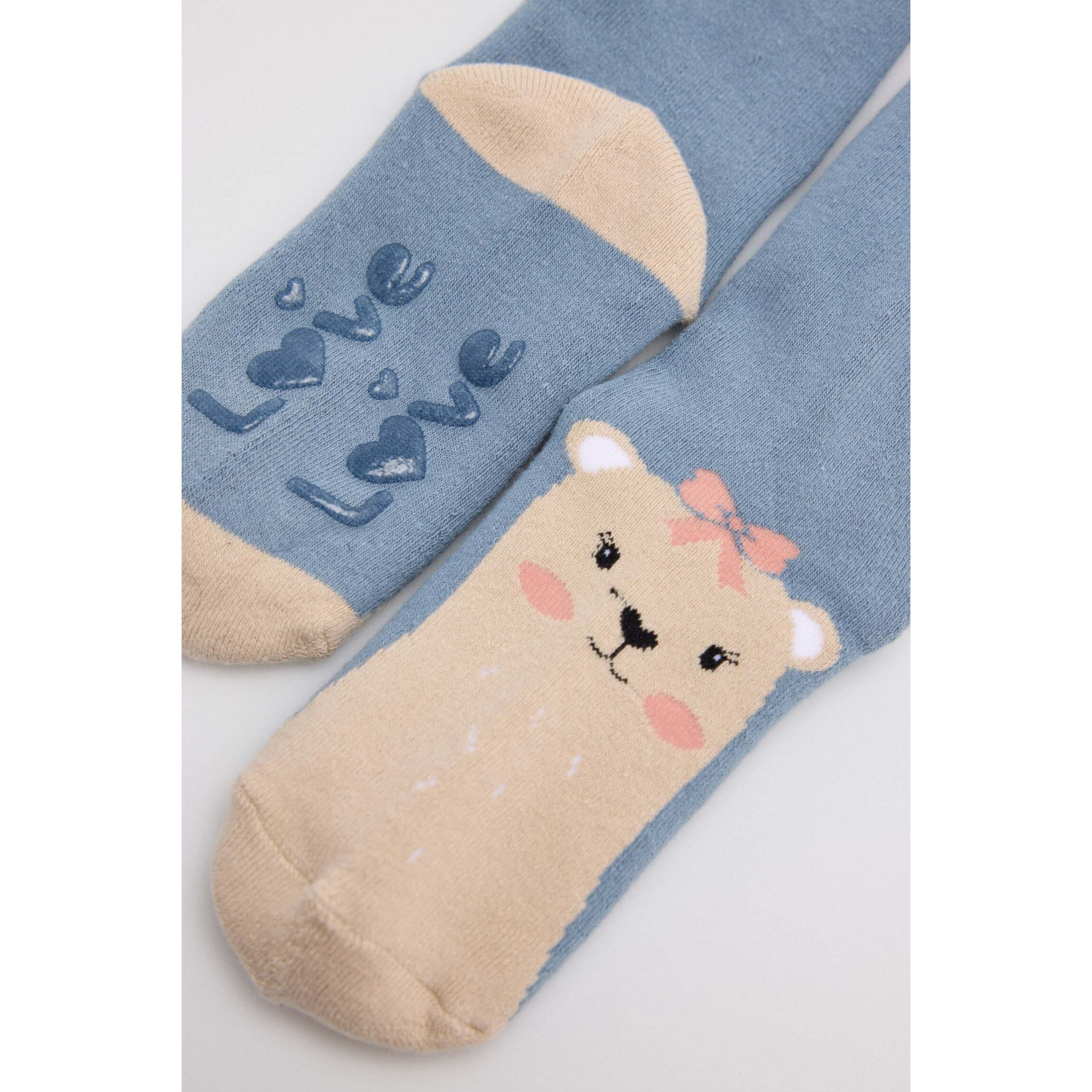 Confezione da 3 calzini termici antiscivolo per bambini Love