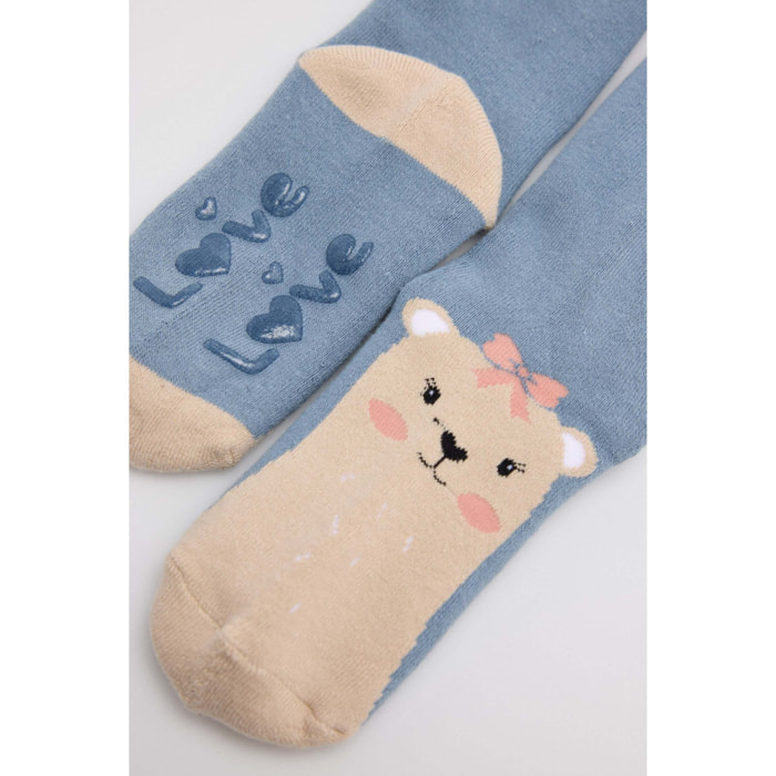 Confezione da 3 calzini termici antiscivolo per bambini Love