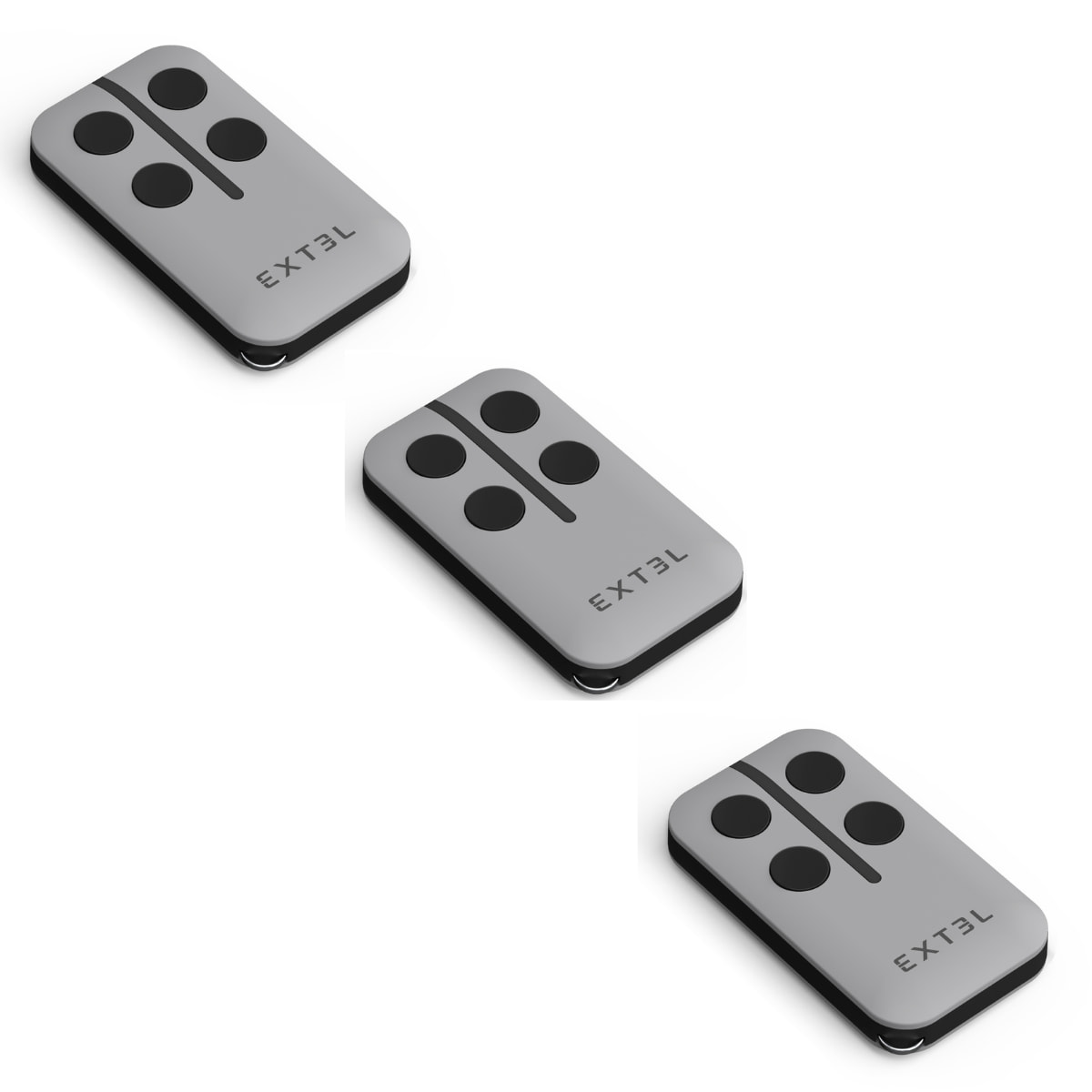 Lot de 3 télécommandes Extel Umii pour motorisation