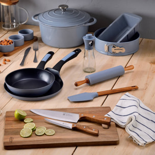 Molde de silicona para 6 magdalenas de ø26,8x16,5x3cm san ignacio