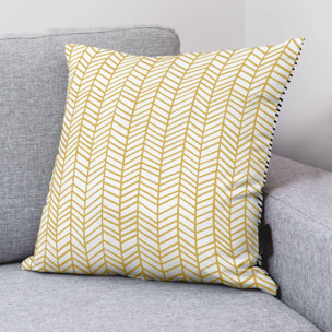 Housse de coussin Santorini B 100% coton 50x50 cm