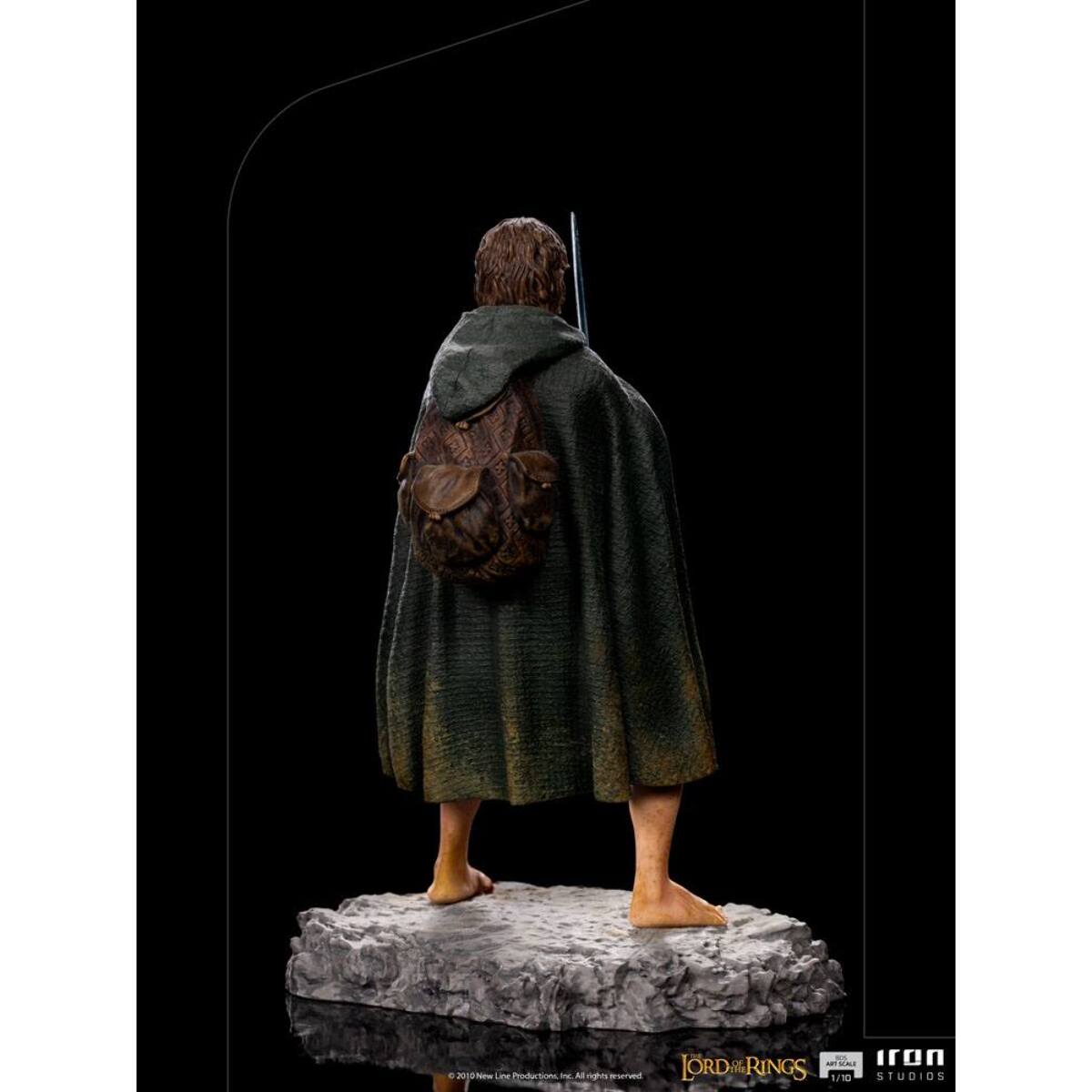 Il Signore Degli Anelli Bds Art Scale Statua 1/10 Frodo 12 Cm Iron Studios