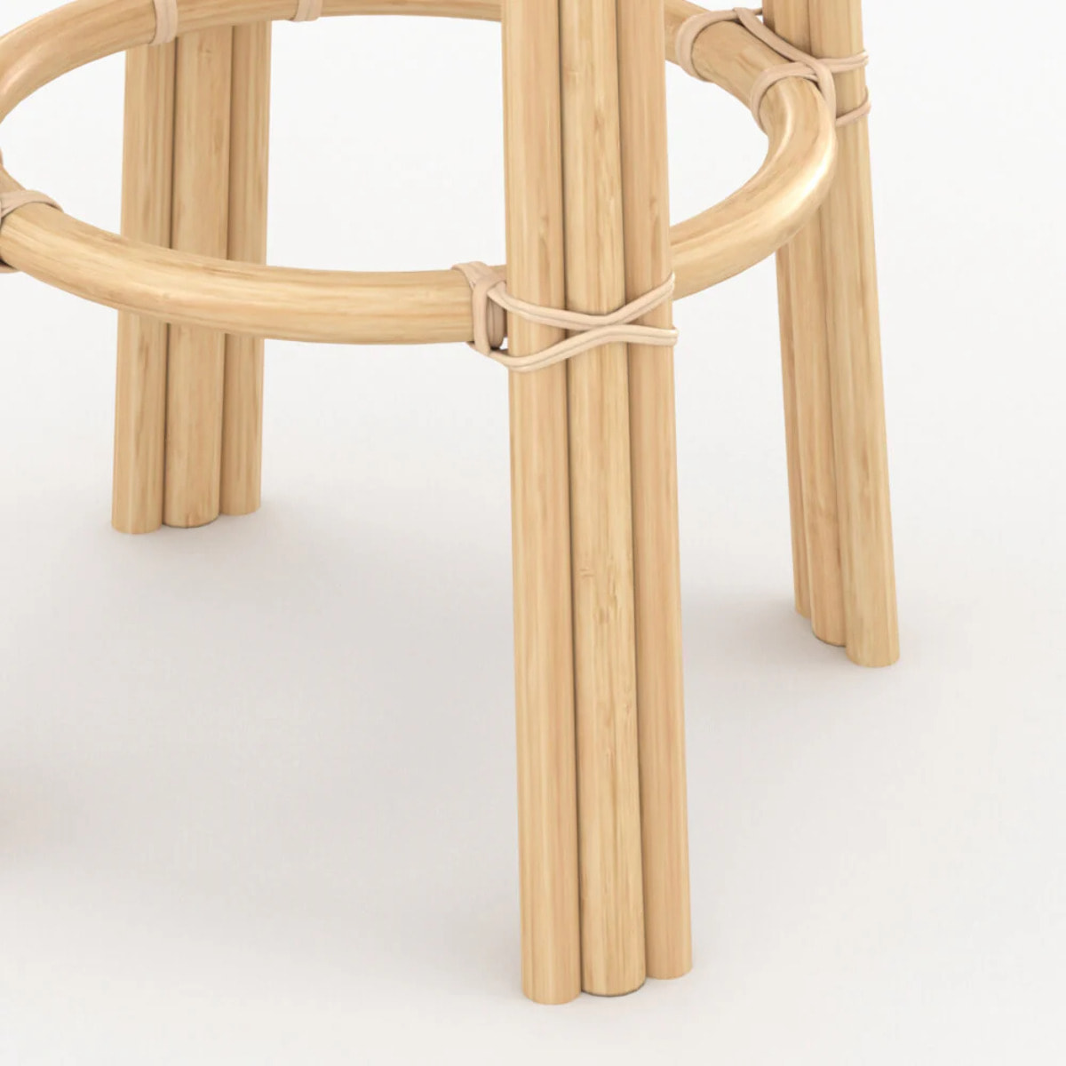 Tabouret de bar 77 cm en rotin - Vania