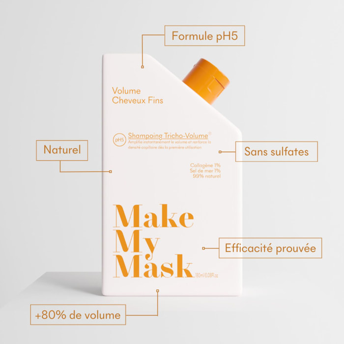 PH5 Tricho-Volume  - Shampoing Volume 180 ml