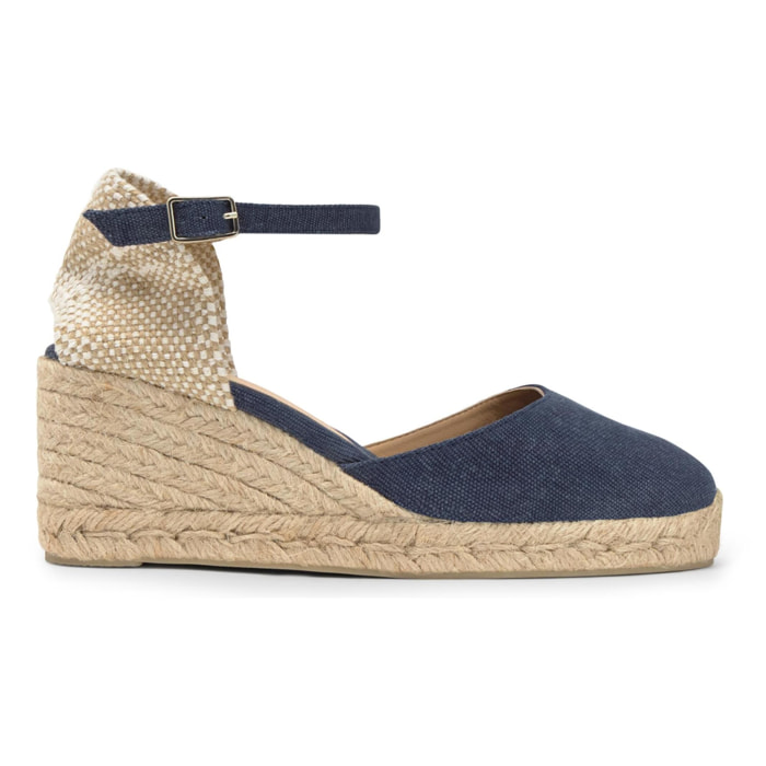 Alpargata cuña de yute 7cm