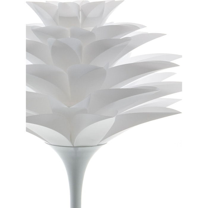 Oresteluchetta lampada da tavolo CAIRNS bianco