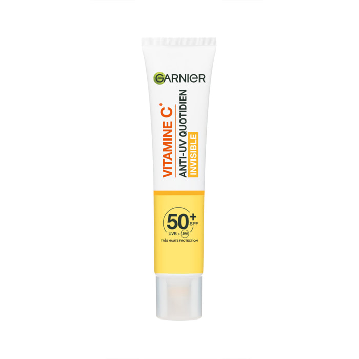 Garnier SkinActive Vitamine C Anti-UV Quotidien Invisible SPF50+ 40mL
