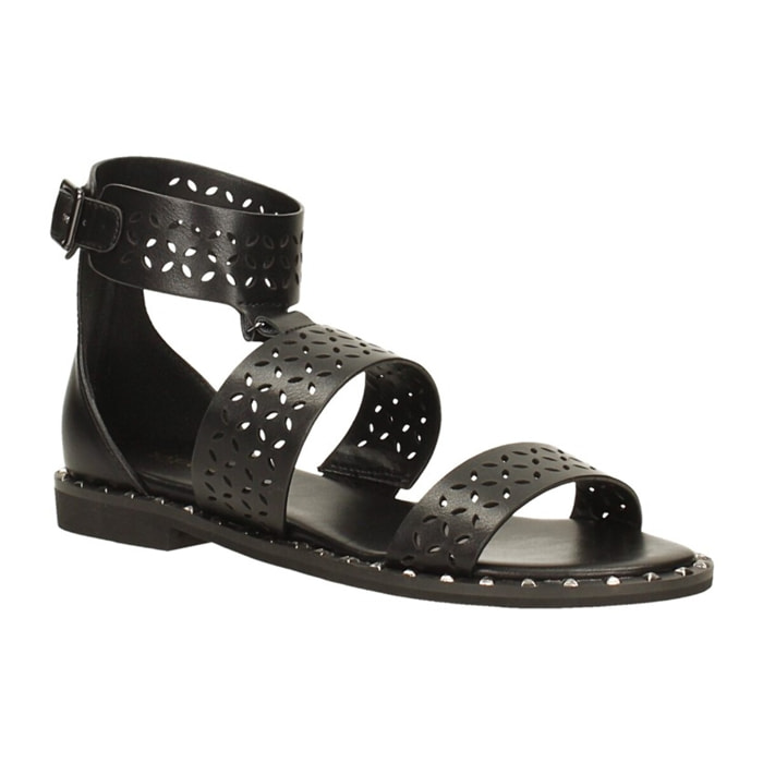 Sandali Donna Tata Italia Nero