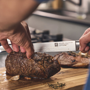 Couteau à trancher 26 cm, Tranchant lisse