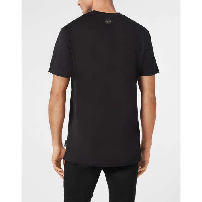 PHILIPP PLEIN T-Shirt Round Neck SKULL
