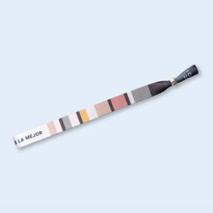 Pulsera Tela "Abuela eres la mejor"