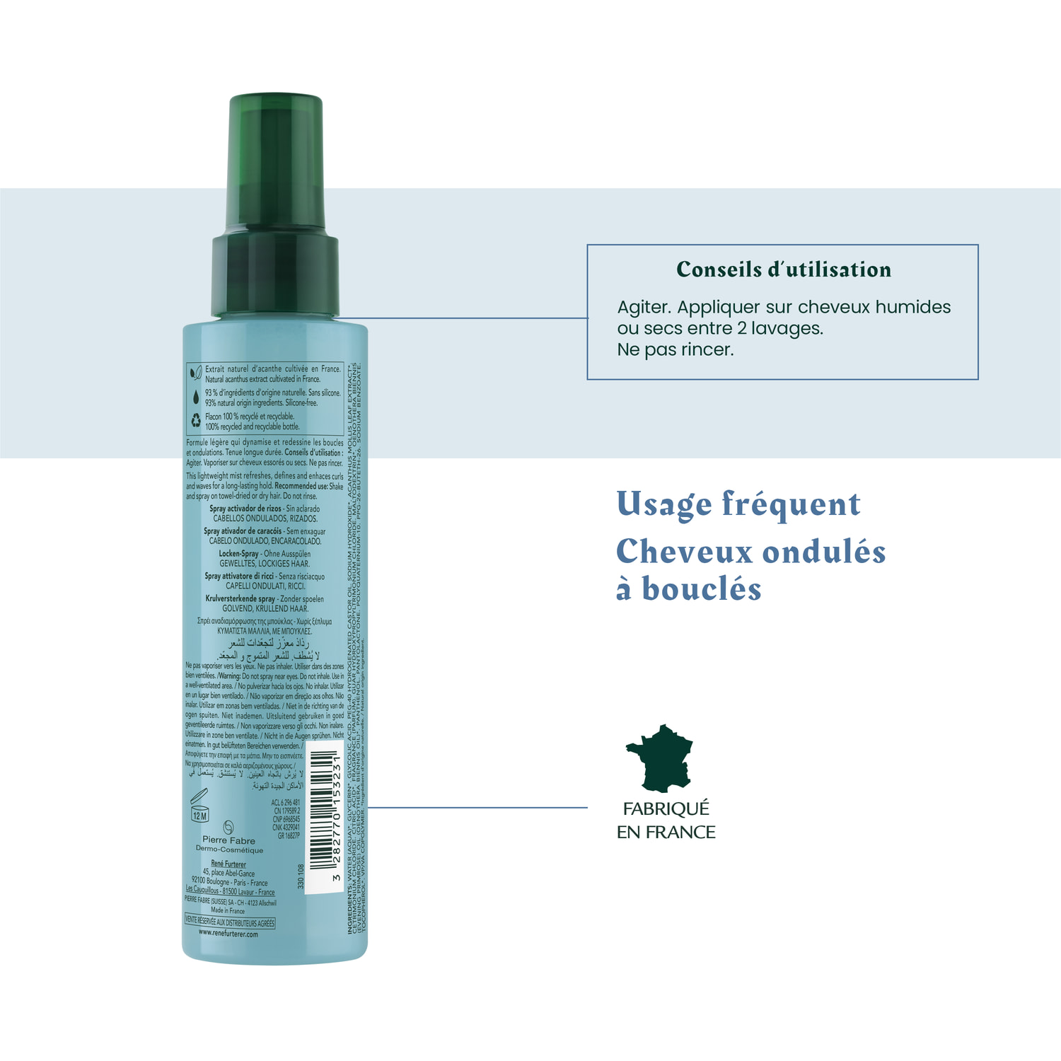Sublime Curl  - Spray activateur de boucles - 150 ml