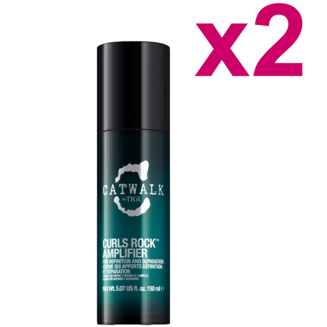 TIGI Kit Curls Rock Amplifier 2 Pezzi x 150ml Catwalk