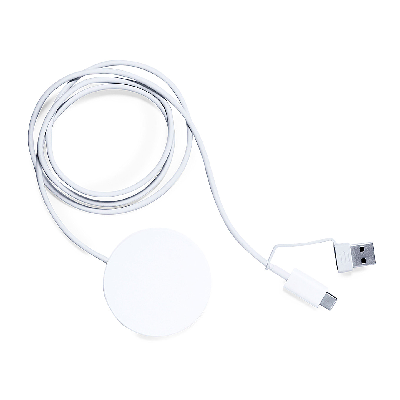 Cargador Inalámbrico transparente 15W. Magnético magsafe.