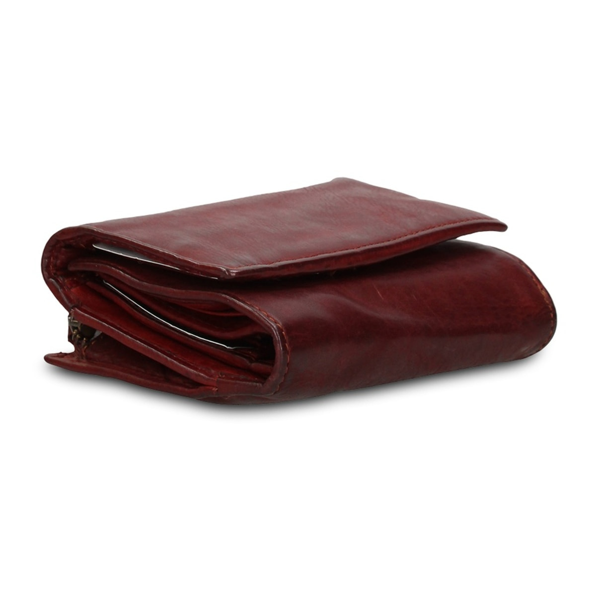 Portafoglio uomo in vera pelle - Modello Boreal - Casual - 14.0 x 9.0 x 4.5 cm