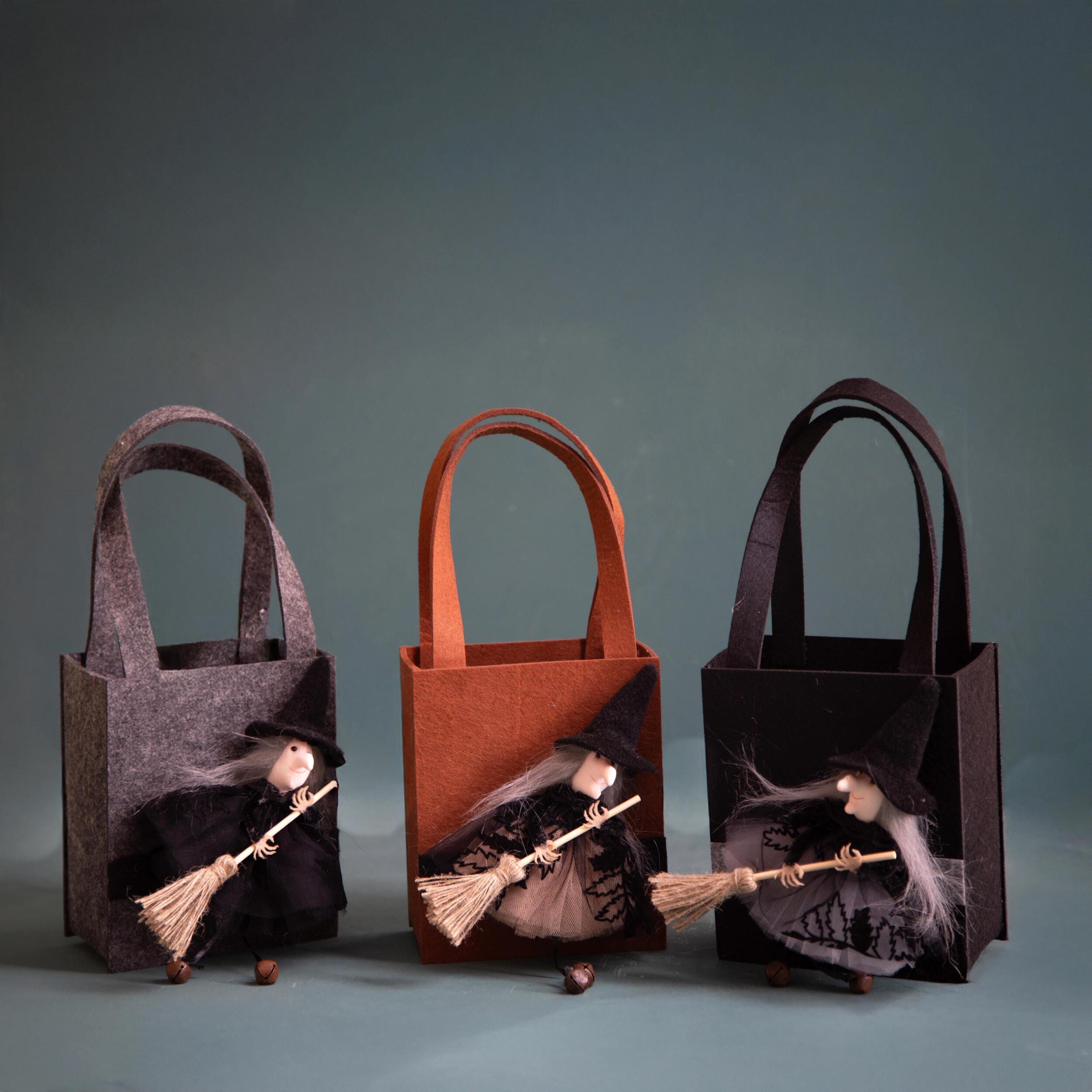 Borse Cm con Befana - Pezzi 2 - 14xH28x13cm - Bianchi Dino SpA