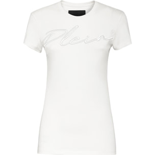 PHILIPP PLEIN T-Shirt Round Neck SIGNATURE
