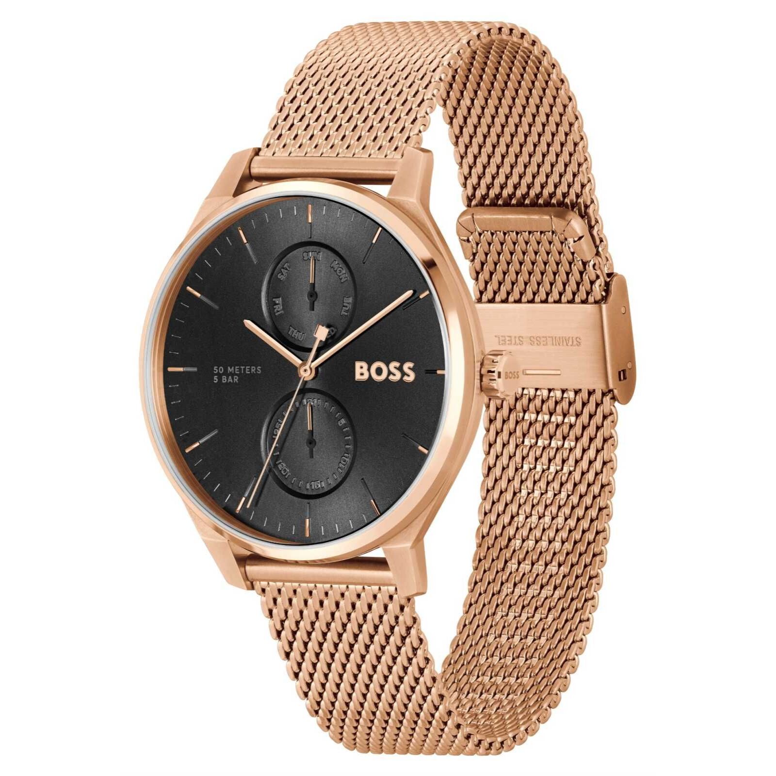 Reloj Hugo Boss 1514104 Hombre Analogico Cuarzo con Correa de Acero inoxidable