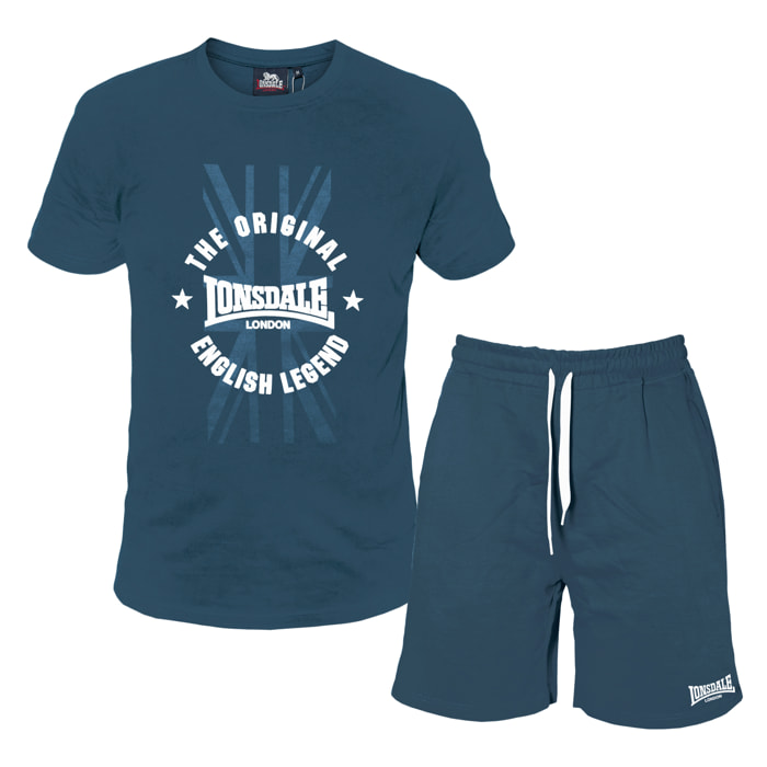 Completo Set Uomo LONSDALE Cotone Corto
