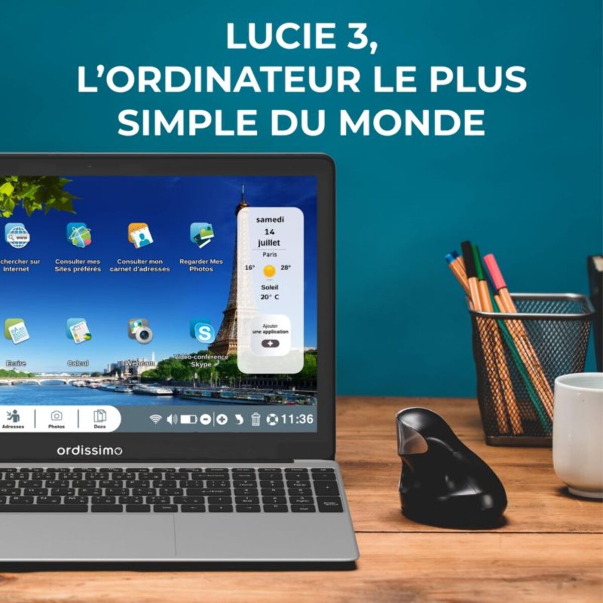 Ordinateur portable ORDISSIMO Lucie 3