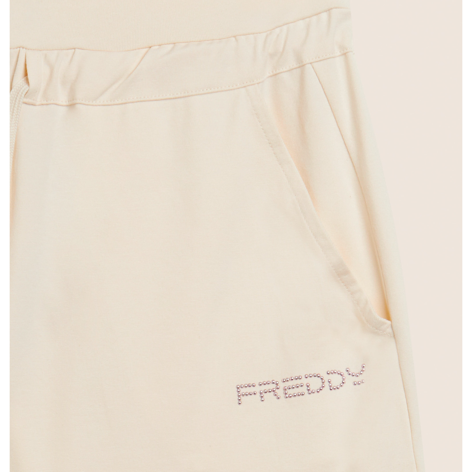 Pantaloni Sportivi con Coulisse in Jersey Elasticizzato