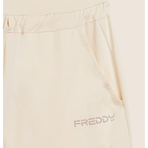 Pantaloni Sportivi con Coulisse in Jersey Elasticizzato