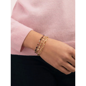 Pulsera Calabrote Baño Oro