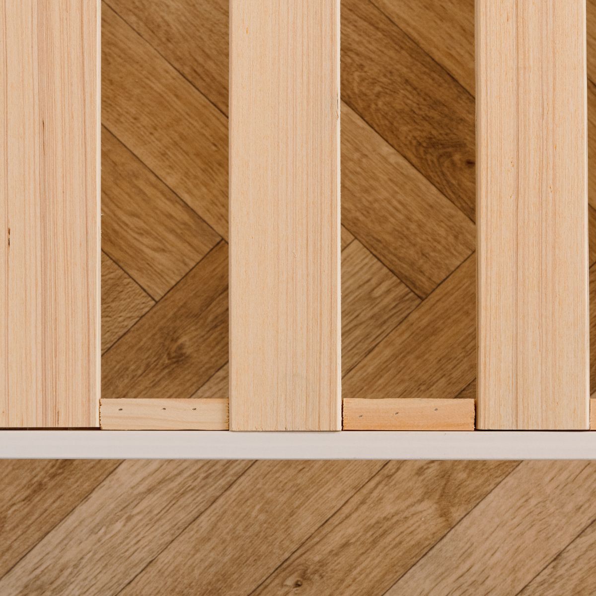 Sommier Kit Essentiel à Lattes - Hypnia - Bois blanc