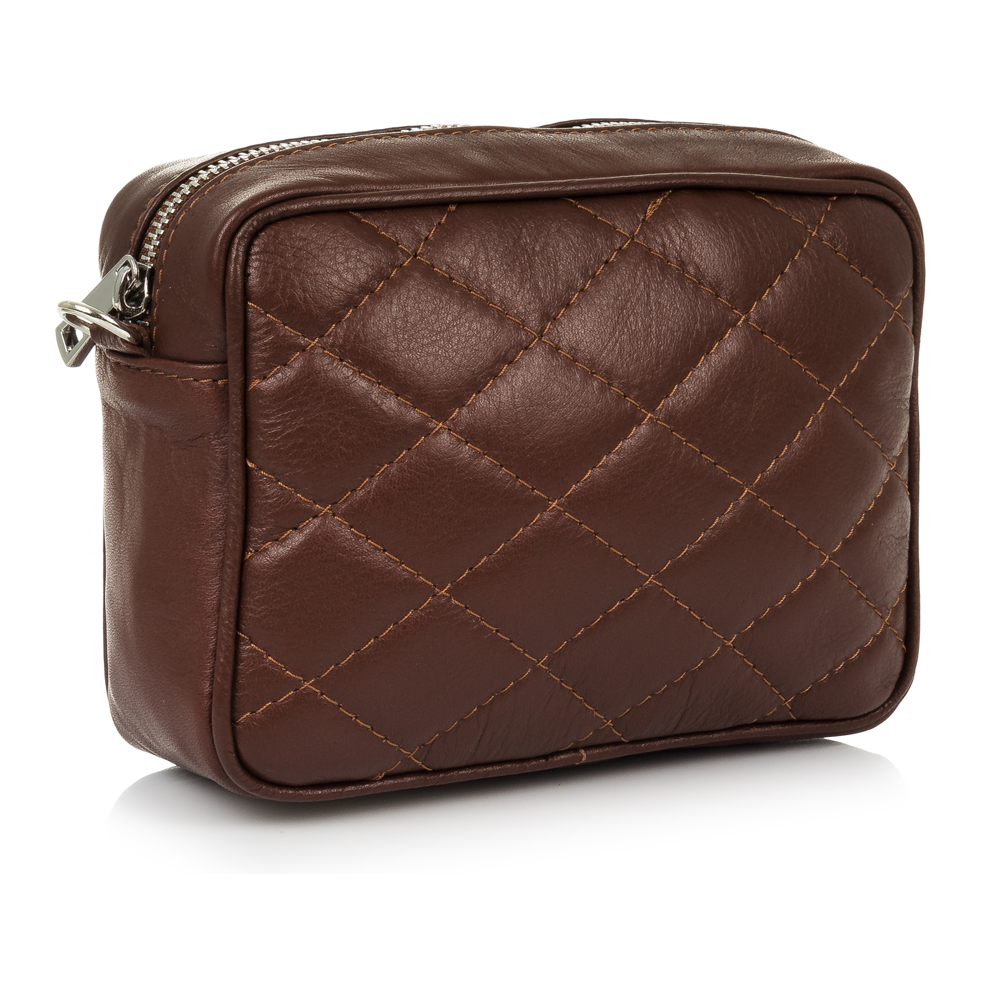 Cleopatra Borsa a tracolla Donna. Pelle autentica Pelle imbottita