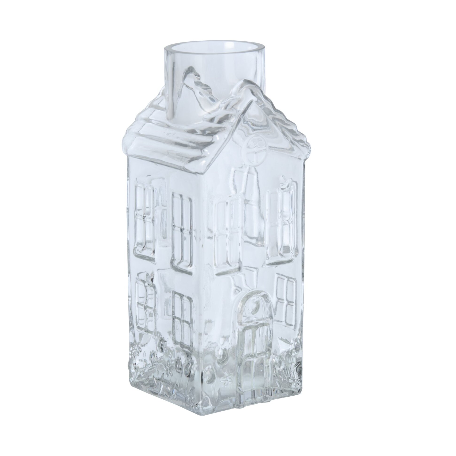J-Line Vase Maison - verre - transparent - large