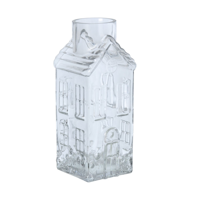 J-Line Vase Maison - verre - transparent - large