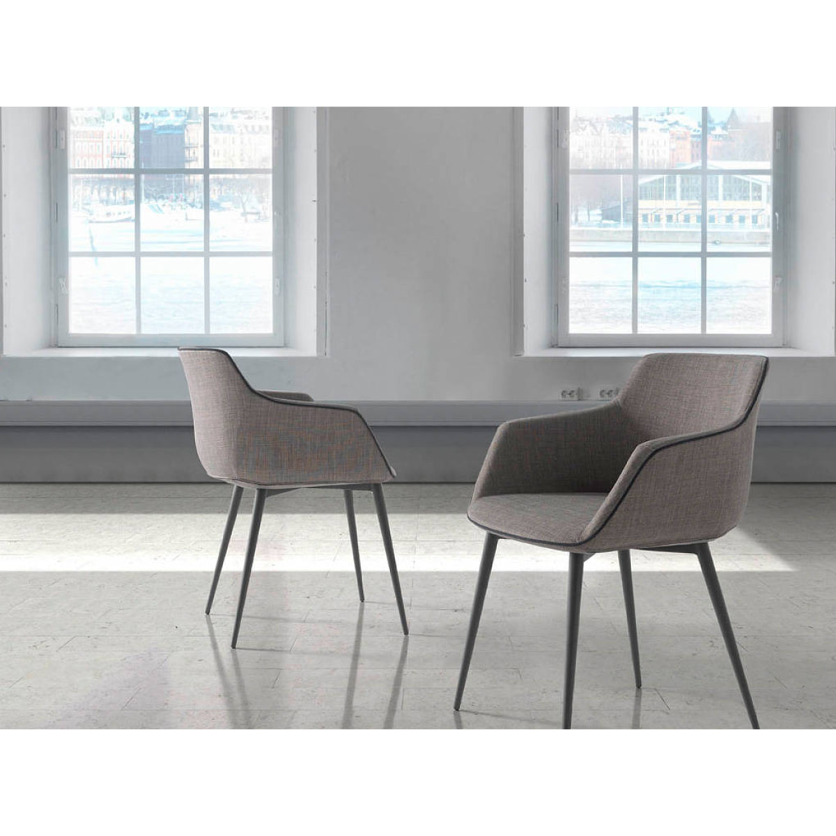 Silla Angel Cerda de tela 60x59x77cm
