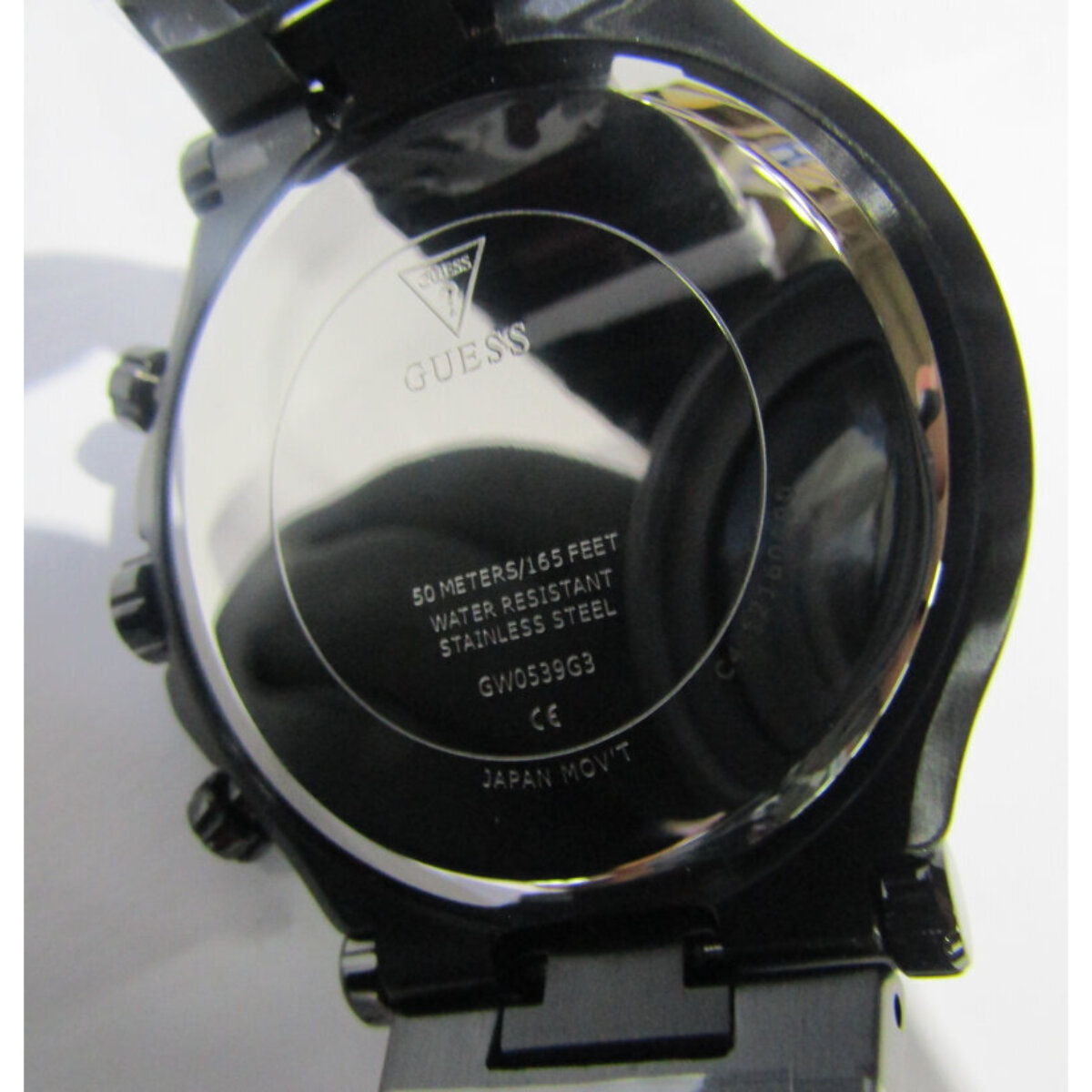 Guess Análogo De Cuarzo Guess Mens Black Multi-Function Watch