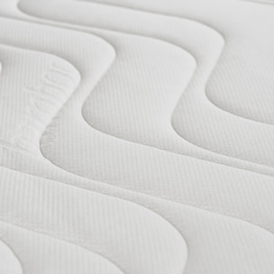 Ensemble Matelas 4 Saisons avec sommier en bois