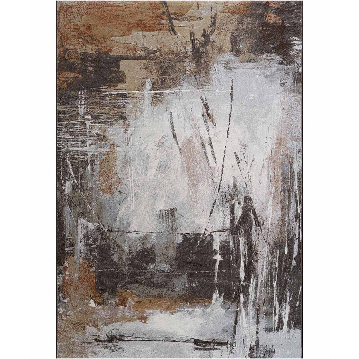 Tappeto Disegno Astratto Multicolore