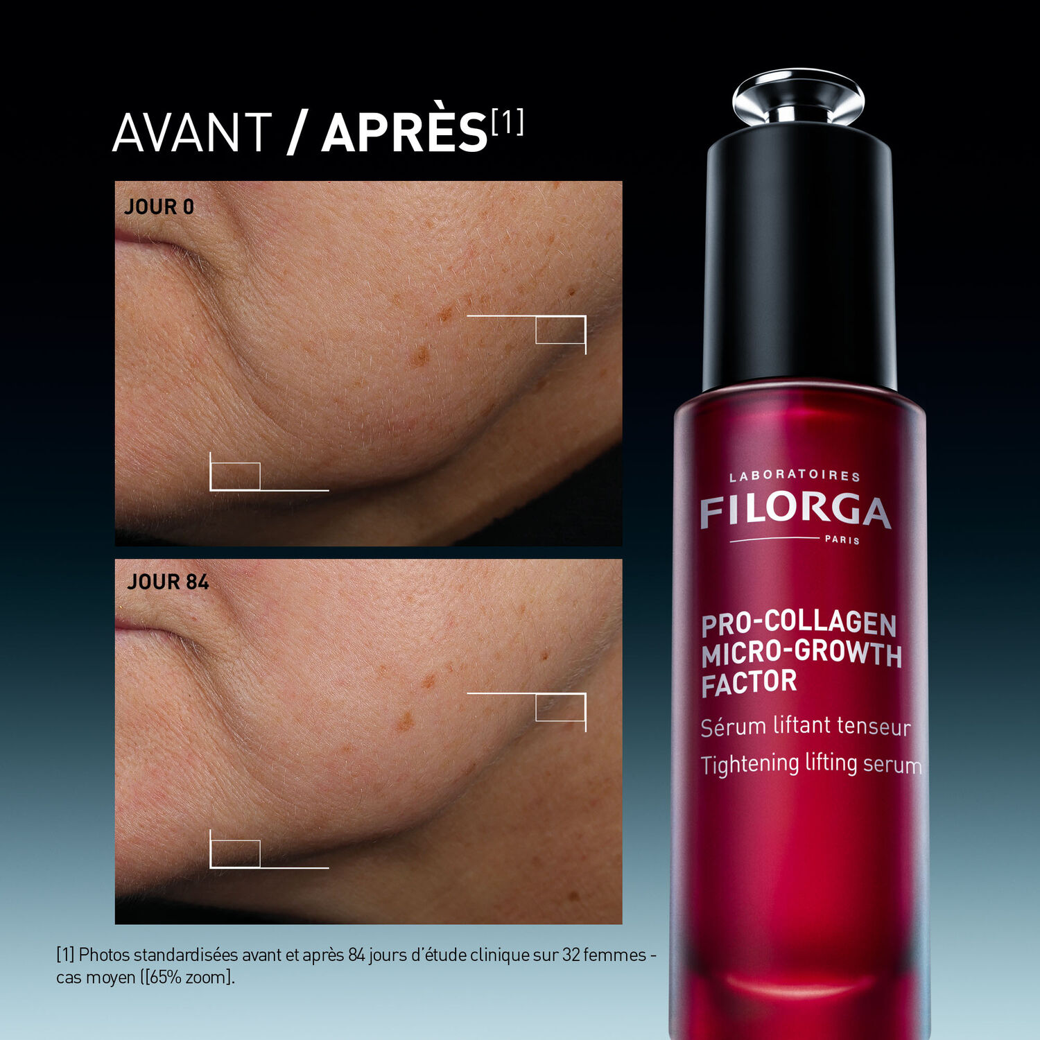 Pro-Collagen Micro-Growth Factor - Sérum Effet Tenseur Liftant Enrichi du Complexe Exclusif Revitalisant Ncef 30 ml