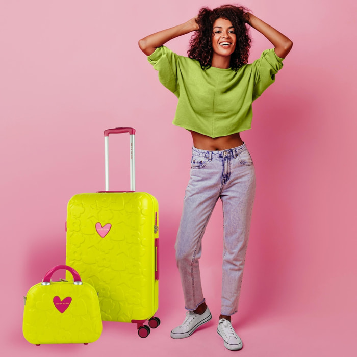 Maleta Pc Mediana Agatha Ruiz De La Prada Iconic Pistacho