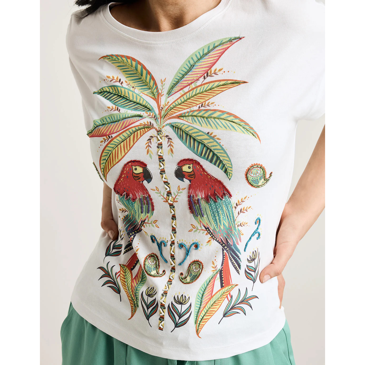 Camiseta Manga Corta Blanco - Lofarm