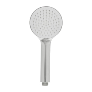 Douchette à main en plastique, 1 jet, buses silicone, chrome brillant (SATBSRS21)